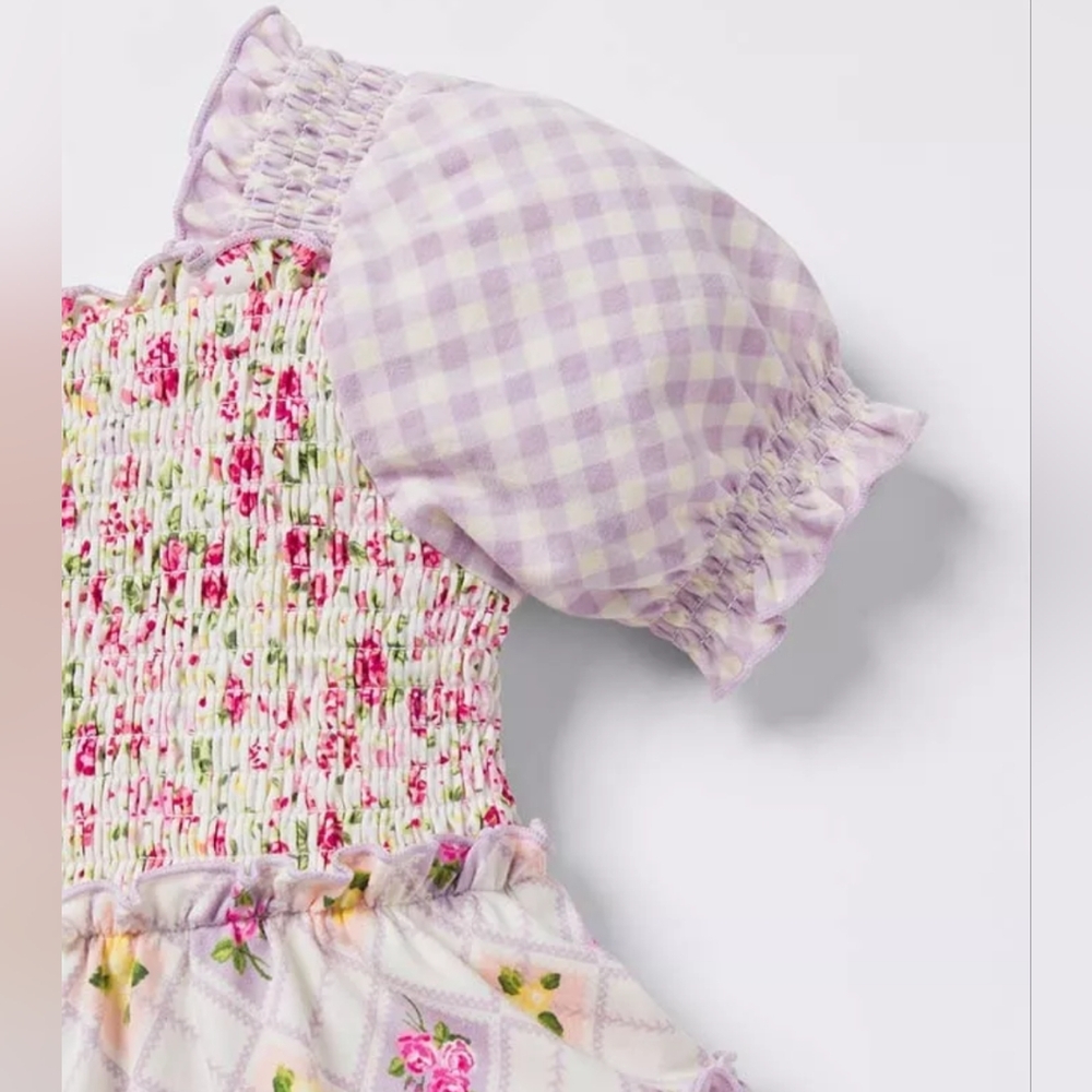 Matilda Jane Pink and White Kids Spring Dress - Picture 6 of 9